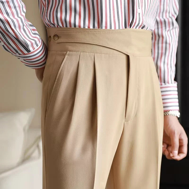Ashton Pleated Trousers