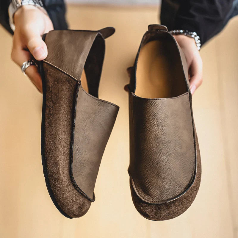 Harland Suede Leather Slip