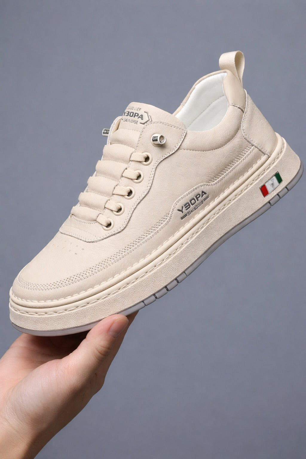 Leather Soft-Sole Shoes