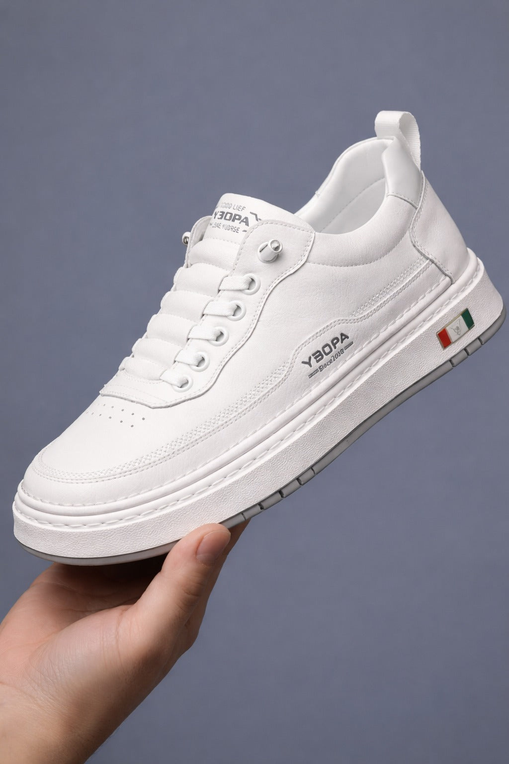 Leather Soft-Sole Shoes