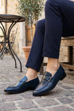 Pointed-Toe Business Loafers