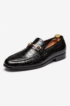 Patent Leather Slip-On Loafers