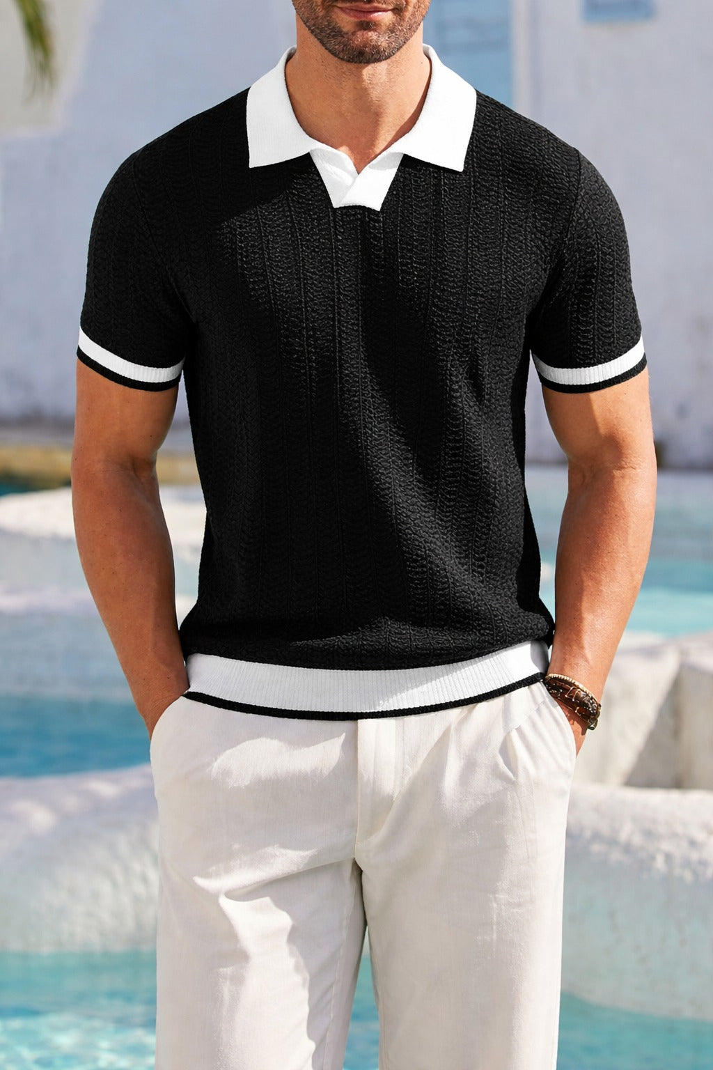 Vintage Patchwork Polo