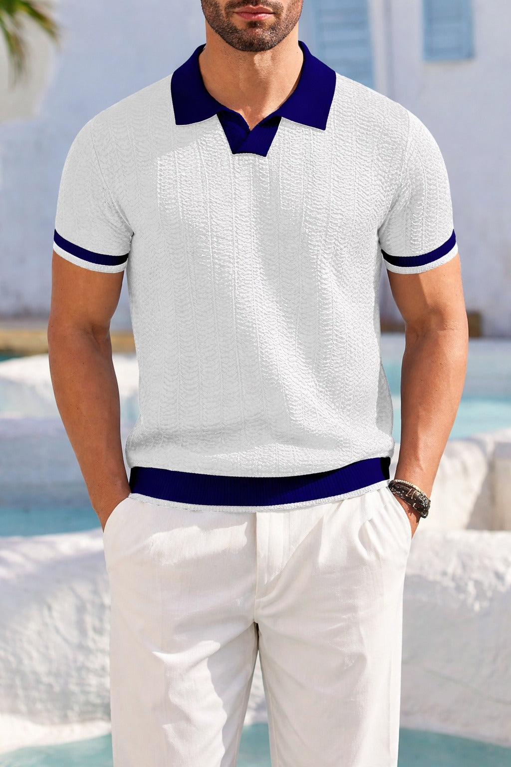 Vintage Patchwork Polo