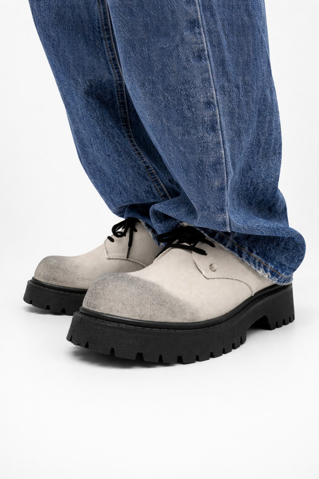 Chunky Platform Derby Sneakers