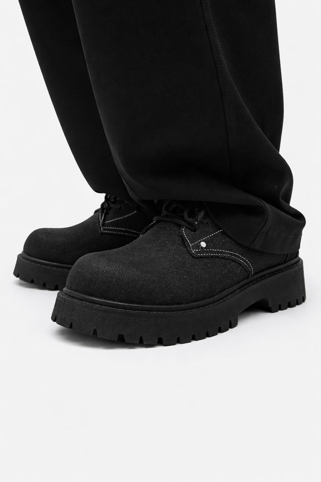 Chunky Platform Derby Sneakers