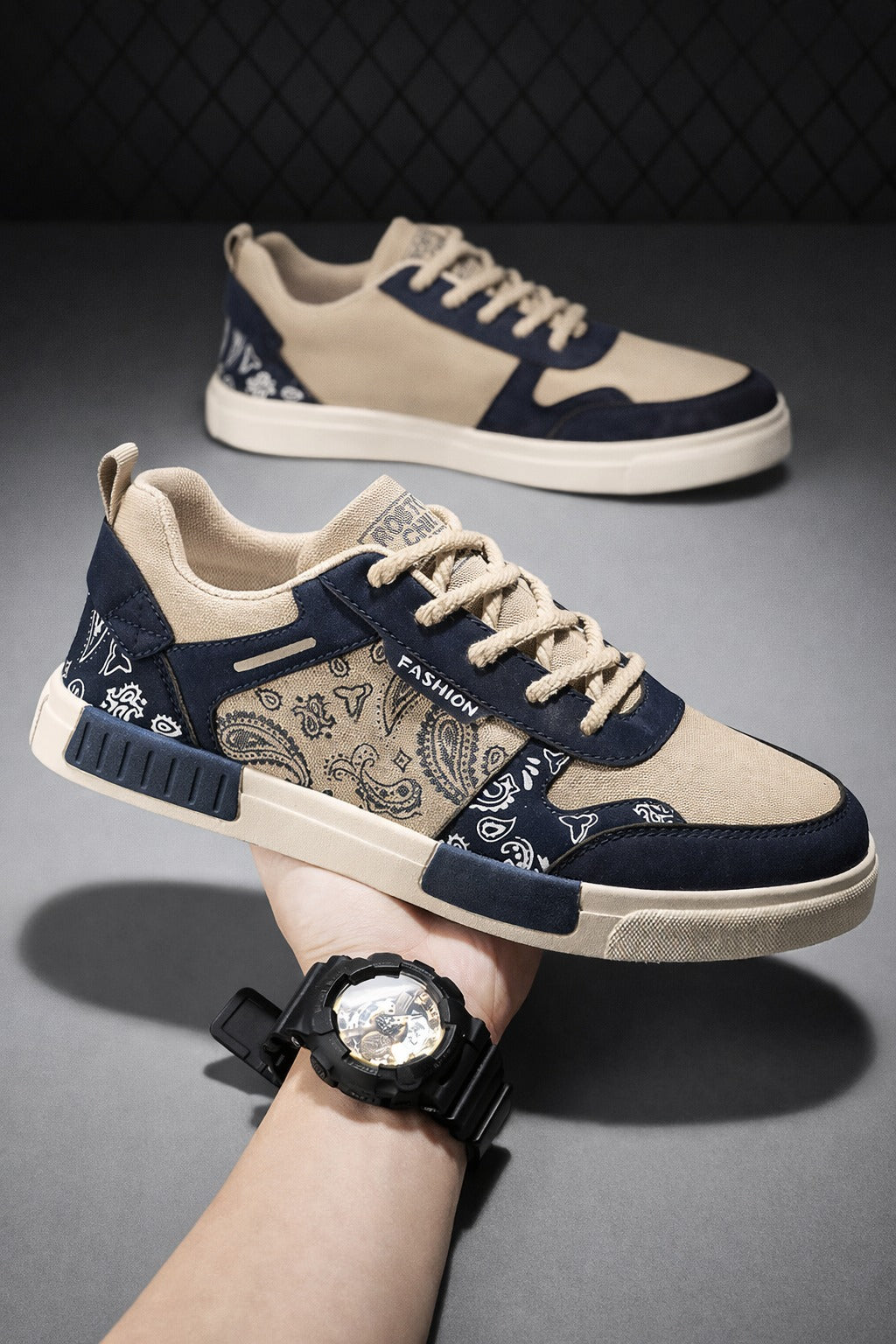 Graffiti Skate Running Sneakers