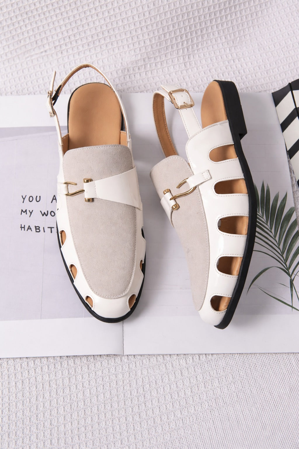 Minimalist Low-Heel Sandals