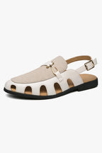 Minimalist Low-Heel Sandals