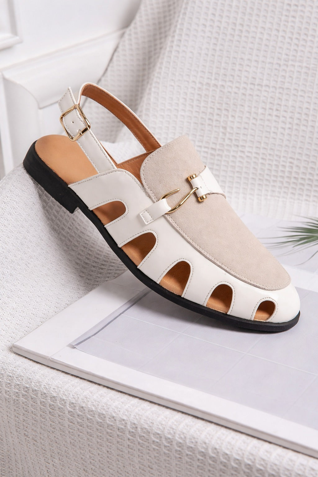 Minimalist Low-Heel Sandals