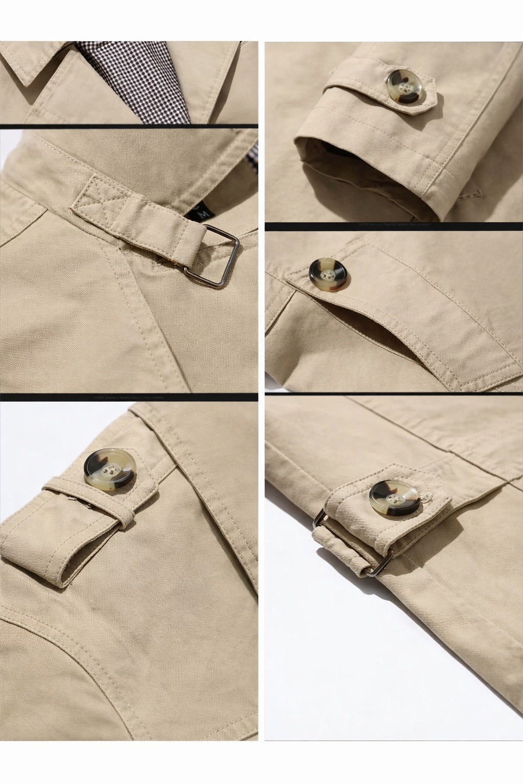 Vintage Cotton Trench Coat