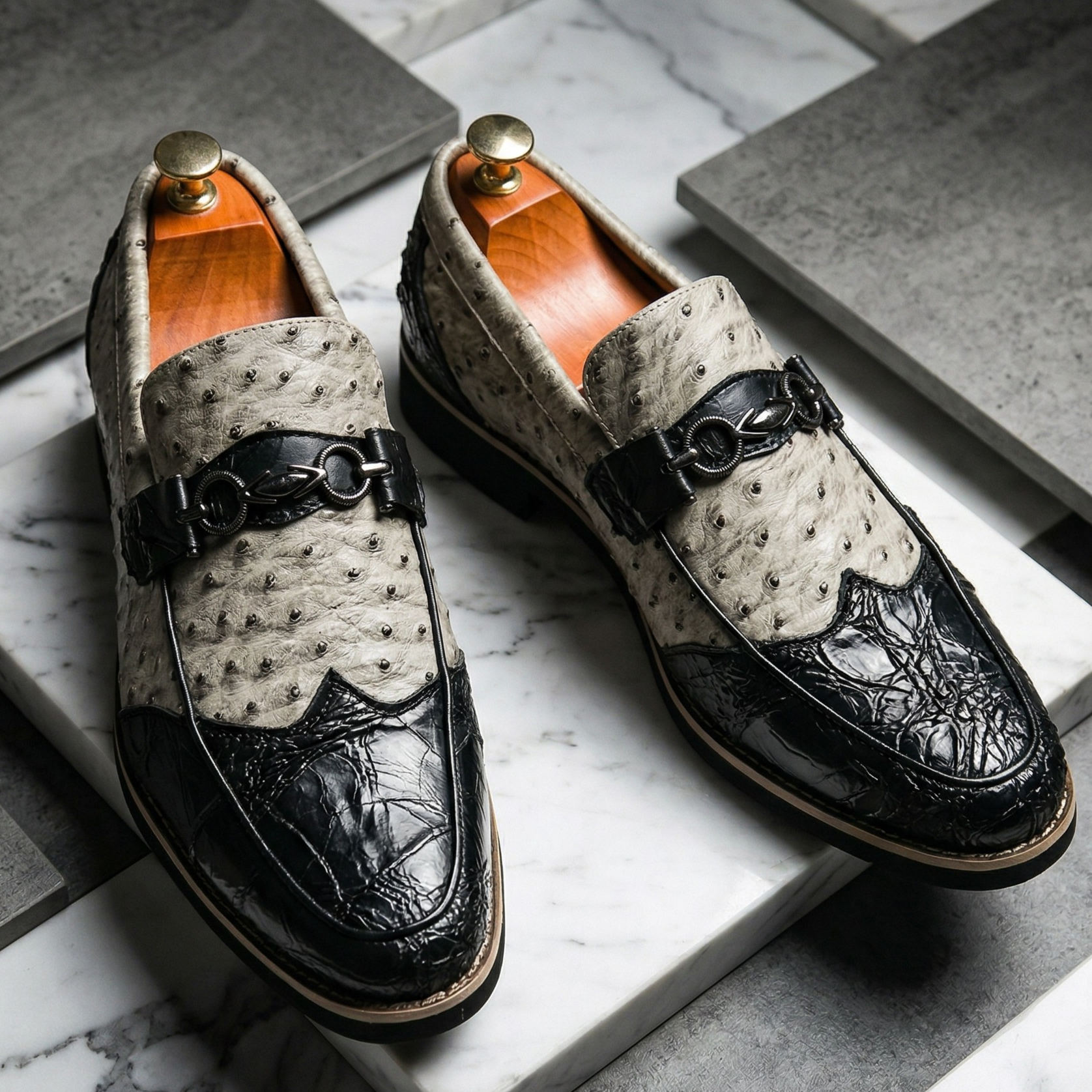 Alessio Genuine Leather Loafers
