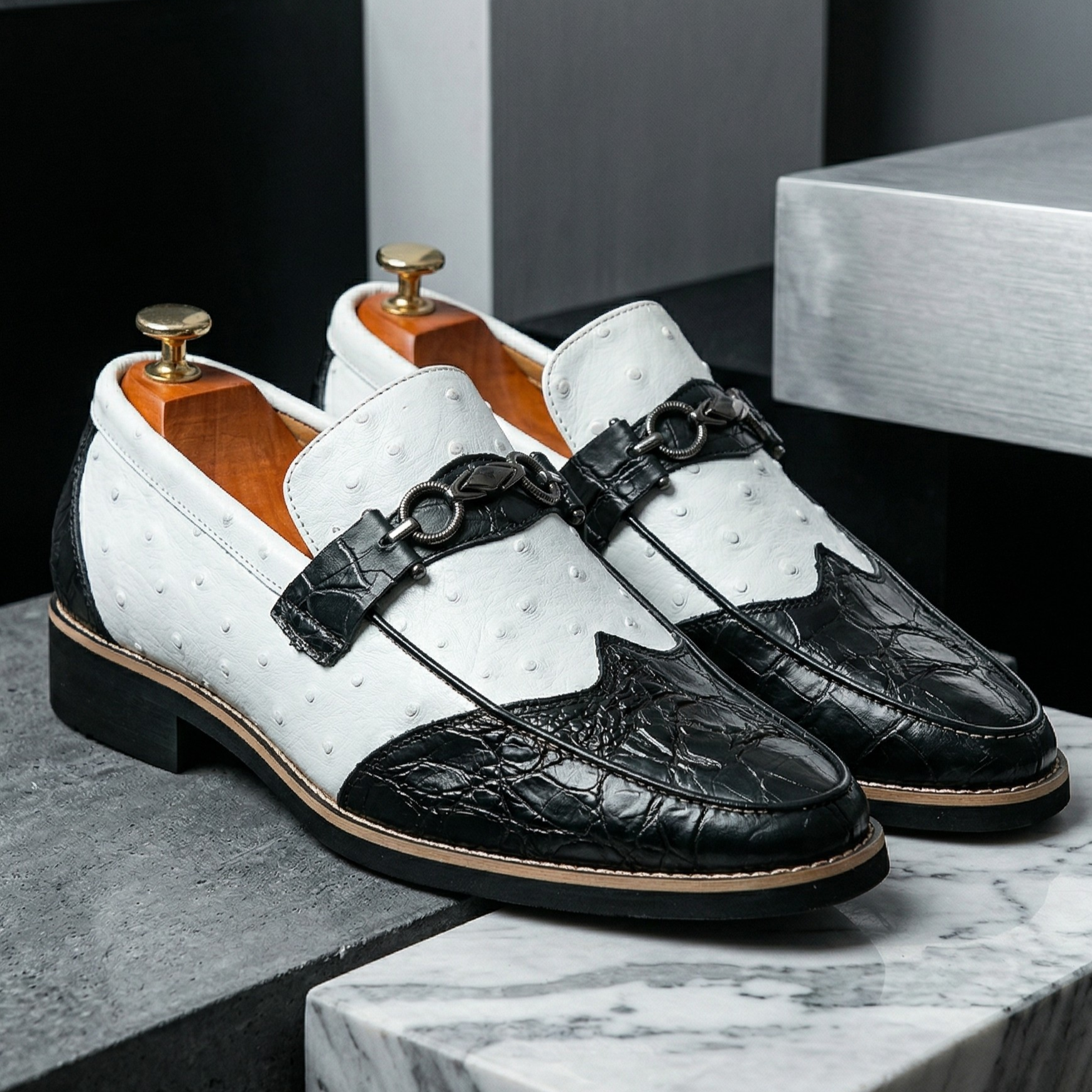 Alessio Genuine Leather Loafers