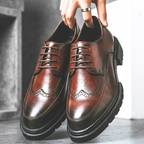 Vincenzo Genuine Leather Derbies