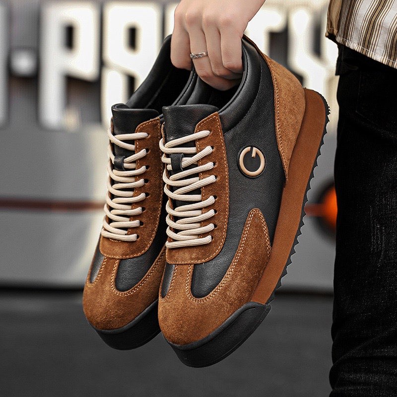 Govani Genuine Leather Sneakers