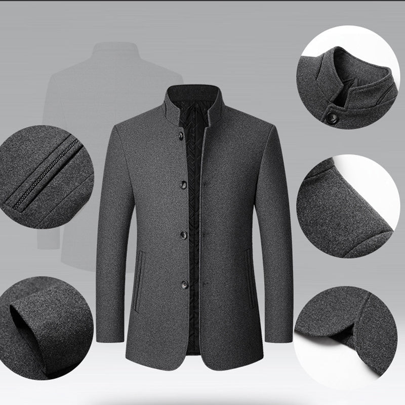 Classic Stand Collar Jacket
